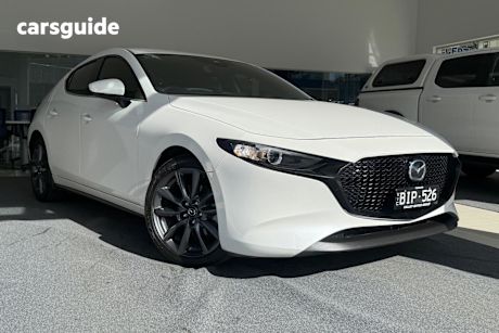 White 2020 Mazda 3 Hatchback G25 Gt
