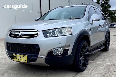 Silver 2013 Holden Captiva Wagon 7 Lx (4X4)