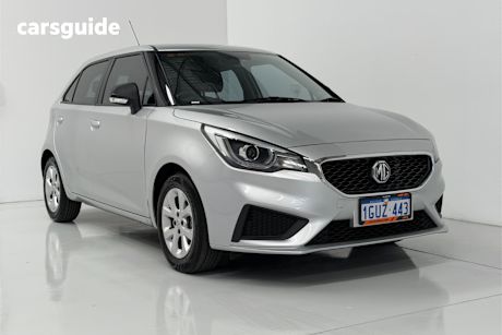 Silver 2019 MG MG3 Hatchback Core