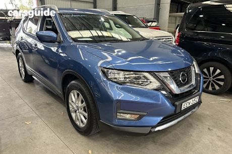 Blue 2019 Nissan X-Trail Wagon St-L (2Wd)