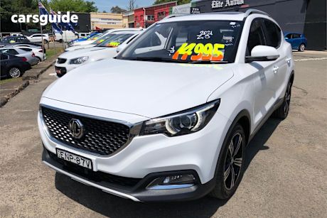 White 2021 MG ZS Wagon Essence
