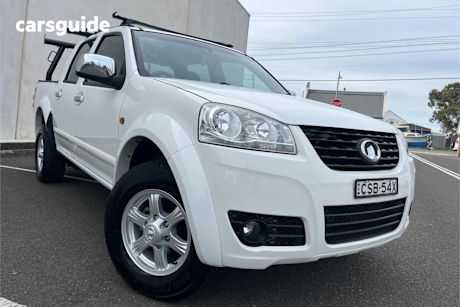 White 2014 Great Wall V240 Dual Cab Utility (4X2)