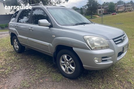 Silver 2008 Kia Sportage Wagon Ex (4X4)