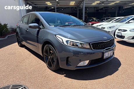 Grey 2017 Kia Cerato Hatchback Sport