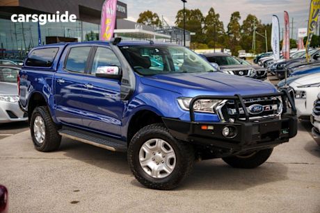 Blue 2016 Ford Ranger Dual Cab Utility Xlt 3.2 (4X4)