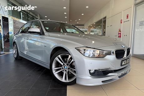 Silver 2014 BMW 320I Sedan Sport Line