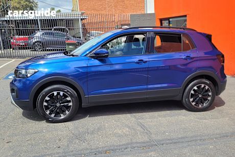 Blue 2023 Volkswagen T-Cross Wagon 85Tfsi Life