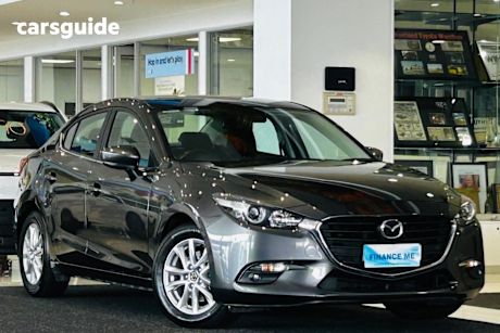 Grey 2017 Mazda 3 Sedan Maxx