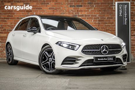 White 2022 Mercedes-Benz A180 Hatchback