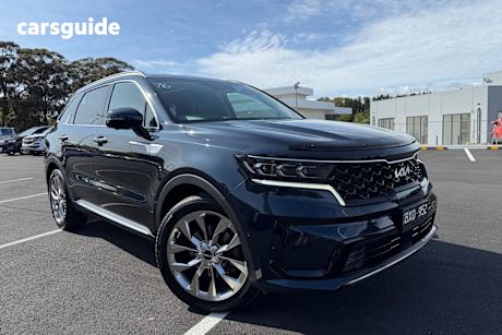 Blue 2022 Kia Sorento Wagon Gt-Line 7 Seat