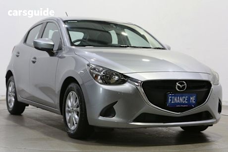 Silver 2018 Mazda 2 Hatchback Maxx
