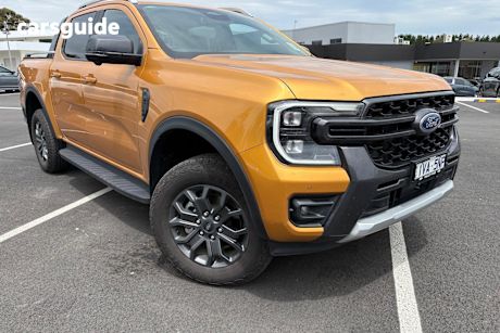 Yellow 2025 Ford Ranger Double Cab Pick Up Wildtrak 3.0 (4X4)