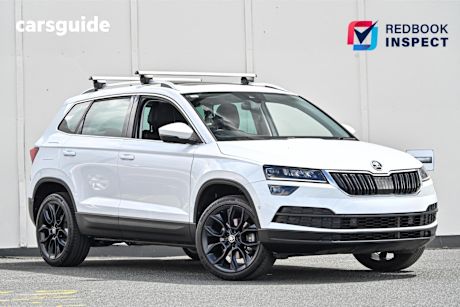 White 2018 Skoda Karoq Wagon 1.5 110Tsi