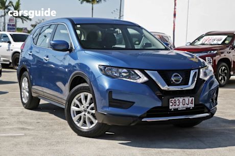 Blue 2020 Nissan X-Trail Wagon St (4X2)