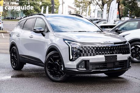 Grey 2025 Kia Sportage Wagon Gt-Line (Awd)