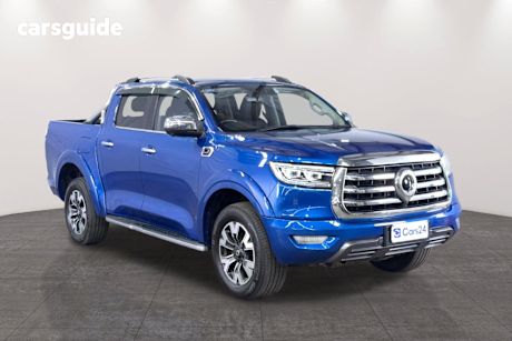 2021 GWM UTE Dual Cab Utility Cannon-X (4X4)