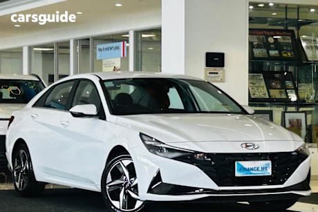 White 2022 Hyundai I30 Sedan Active