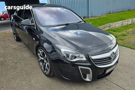 Black 2015 Holden Insignia Sedan Vxr