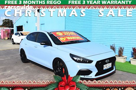 Blue 2018 Hyundai I30 Hatchback N Performance
