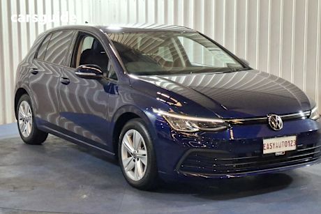 Blue 2021 Volkswagen Golf Hatchback 110 Tsi