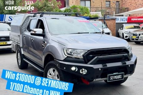 Silver 2019 Ford Ranger Double Cab Pick Up Xlt 3.2 (4X4)