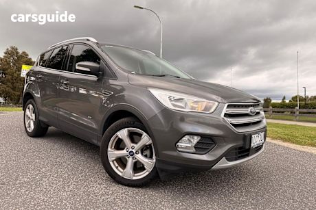 Grey 2017 Ford Escape Wagon Trend (Awd)