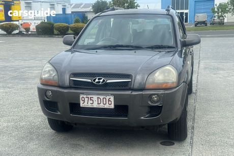 Grey 2008 Hyundai Tucson Wagon City Sx
