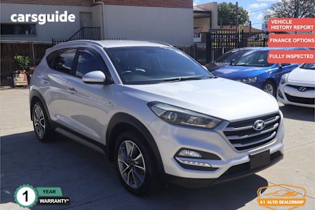 Silver 2017 Hyundai Tucson Wagon Active X (Fwd)
