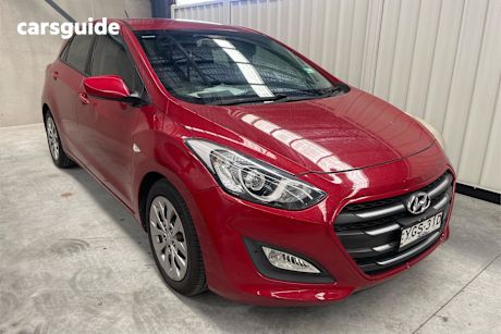 Red 2016 Hyundai I30 Hatchback Active