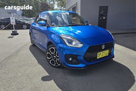 Blue 2018 Suzuki Swift Hatchback Sport