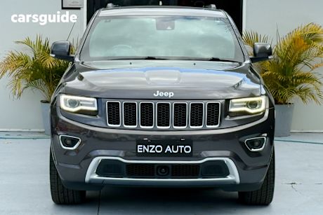 Grey 2015 Jeep Grand Cherokee Wagon Overland (4X4)