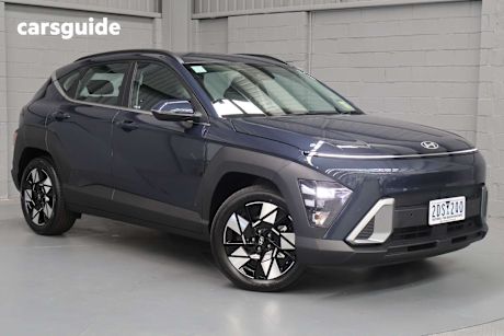 Blue 2025 Hyundai Kona Wagon Hybrid