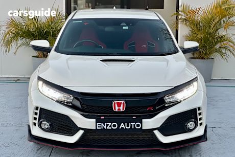 White 2017 Honda Civic Hatchback Type R
