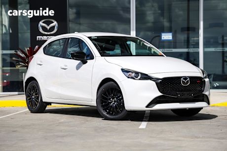White 2025 Mazda Mazda2 Hatchback G15 Evolve