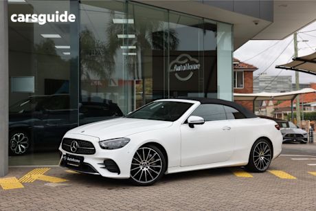 White 2020 Mercedes-Benz E300 Cabriolet