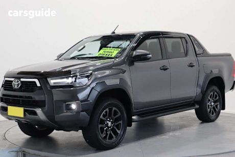 Grey 2021 Toyota Hilux Double Cab Pick Up Rogue (4X4)