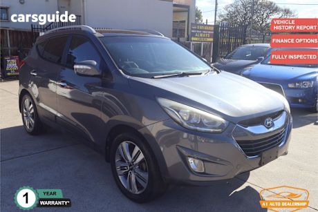 Grey 2014 Hyundai IX35 Wagon Highlander (Awd)