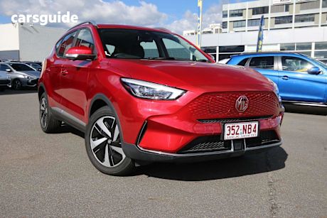 Red 2022 MG ZS EV Wagon Essence