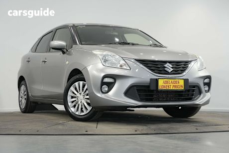 Grey 2022 Suzuki Baleno Hatchback Gl