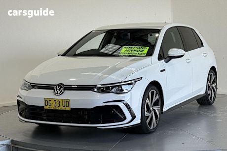 White 2022 Volkswagen Golf Hatchback 110Tsi R-Line