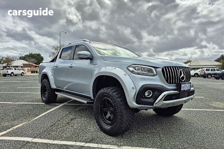 Silver 2020 Mercedes-Benz X350 Dual Cab Utility D Power (4Matic)