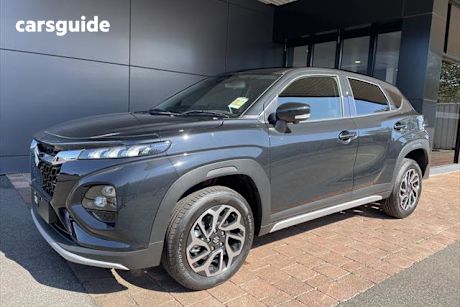 Black 2025 Suzuki Fronx SUV HYBRID