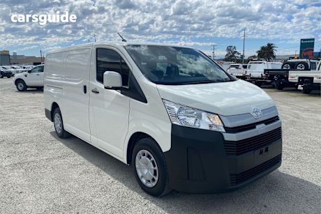 White 2020 Toyota HiAce Van Lwb Gl (Colours)