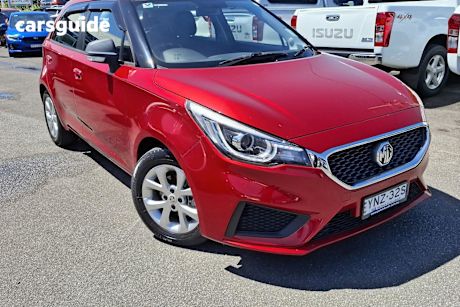 Red 2021 MG MG3 Hatchback Core