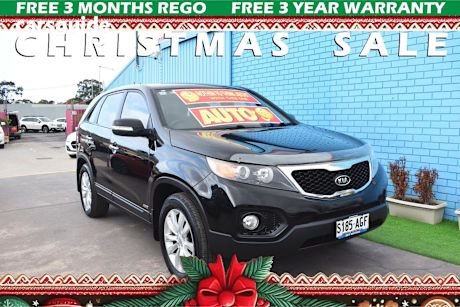 Black 2009 Kia Sorento Wagon Si (4X4)