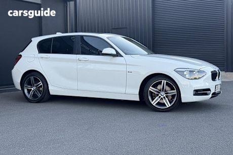 White 2013 BMW 118I Hatchback