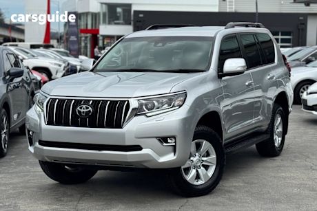 Silver 2019 Toyota Landcruiser Prado Wagon Gxl (4X4)