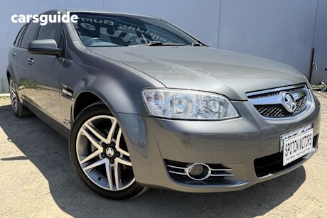 Grey 2012 Holden Commodore Sportswagon Berlina (Lpg)