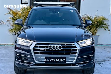 Blue 2017 Audi Q5 Wagon 2.0 Tdi Quattro Sport