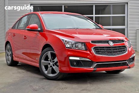 Red 2016 Holden Cruze Sedan Sri Z-Series